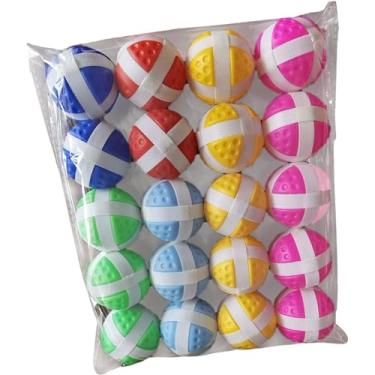 Imagem de KiBcsLic 20 Bolas de Golfe Aderentes para Jogos Interativos, Resistentes e Leves, Ideais para Adolescentes, Festas e Presentes. Brinquedo Esportivo Portátil, Style B