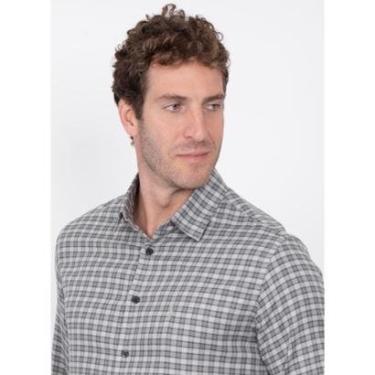 Imagem de Camisa Xadrez Aleatory Norman Cinza-Masculino