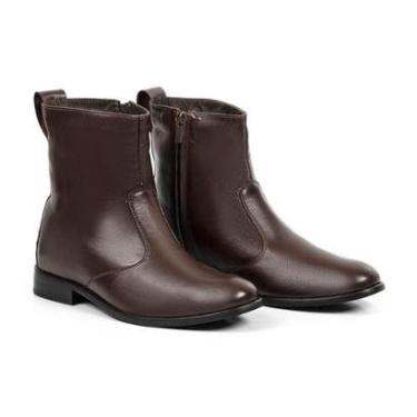 Imagem de Bota Frio Intenso - Nobre, Couro De Carneiro E Com La - London Marrom-Masculino