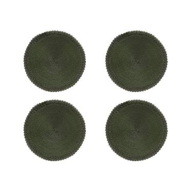 Imagem de Jogo Americano Copa E Cia 4 Peças Lace Olive