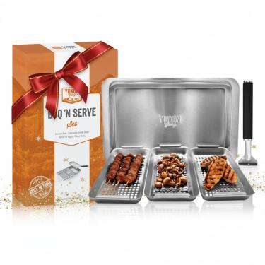 Imagem de Yukon Glory™ Cestas de grelha BBQ 'N SERVE (conjunto BBQ 'N SERVE)