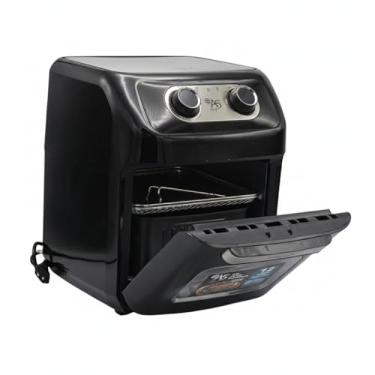 Imagem de Airfryer 12 Litros Preta Antiaderente 110V Florença Grande Fritadeira sem Óleo