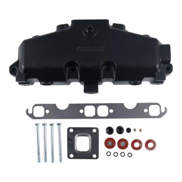 Imagem de HOLDWELL Junta seca do coletor de escape 865735A02 MC-1-865735 005735 865735A12 Compatível com motores GM de bloco pequeno 5.0L 5.7L 6.2L 305 350 e 383 de blocos pequenos de 2002 e mais recentes