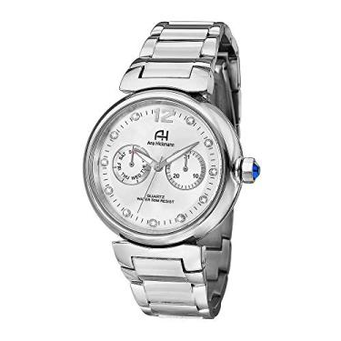 Imagem de Relógio Champion Ana Hickmann Feminino Prata AH30175Q Kit Colar e Brincos