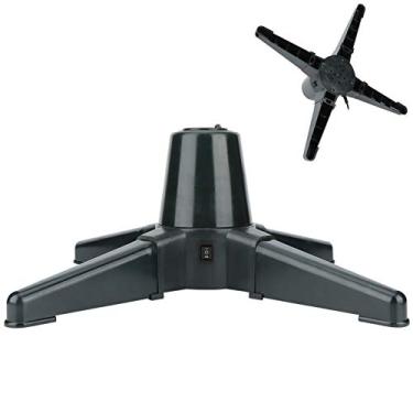 Imagem de ZAWELIYO Suporte Giratório para Rack de árvore de Natal, Suporte Giratório, Base de Rotação de 360 ​​graus Baixo Consumo de Energia 3 Configurações Ajustáveis ​​fazem Sua árvore de Natal (50CM)