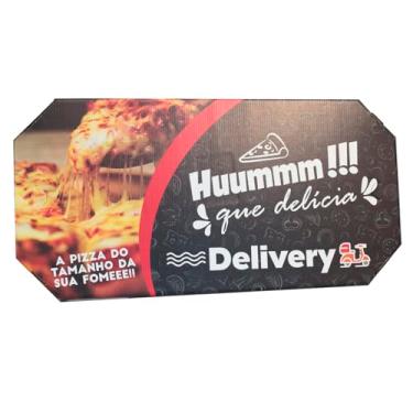 Imagem de Trem Embalagem Oitavada Para Pizza, Offset/Fotográfica, 175 Unidades