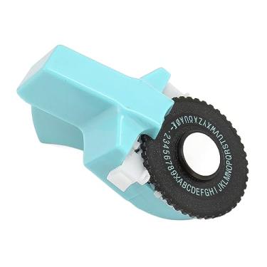 Imagem de Zhjvihx Rotulagem de Assistência, Ergonomia, Fácil de Usar, Manual, Gravador 3D, Portátil, Com 2 Rolos de Empresas para Empresas (Azul celeste)