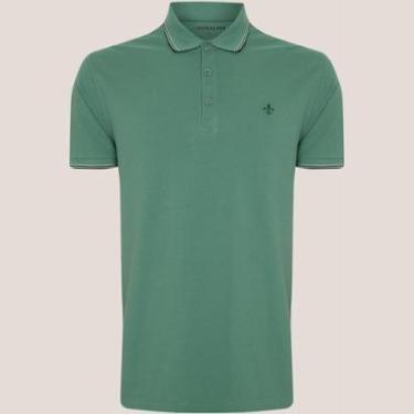 Imagem de Camisa Polo Dudalina Frisos Degradê Masculino-Masculino