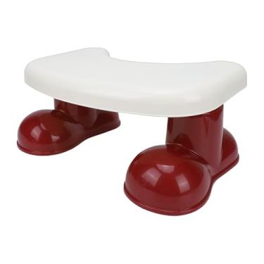 Imagem de Ymiko Tamborete Sanitário Em Forma de C, Banco Antiderrapante Com Almofadas Antiderrapantes para Banheiro, Banco Ergonômico PP Espesso para Crianças e Adultos
