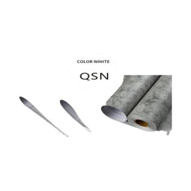 Imagem de Papel De Parede Industrial Autoadesivo Impermeável Cinza Cimento Para 