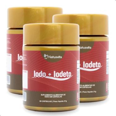 Imagem de Iodo Quelato + Iodeto. Lugol (3 und. 180 cápsulas)