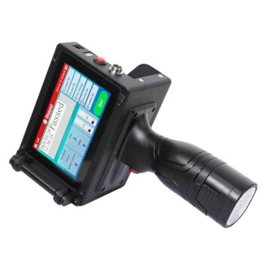 Imagem de PEKOKO 4,3 polegadas HD LED Touch Screen 600DPI Quick-Dry Ink Industrial LB300 Impressora portátil portátil para data de validade, etiqueta, logotipo, código QR, código de barras, imagens, gráficos, número de série