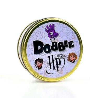 Imagem de Jogo de cartas Dobble Magic Potter Family com baralho de tarô