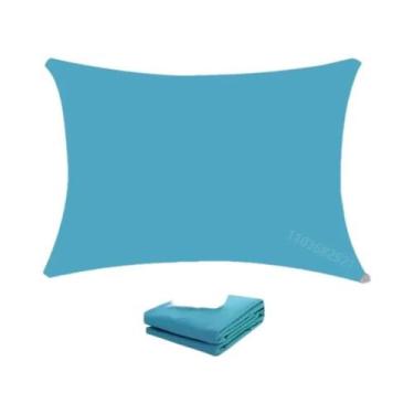 Imagem de Toldo Retangular Impermeável Para Exterior, Sombra Solar Para Jardim, 