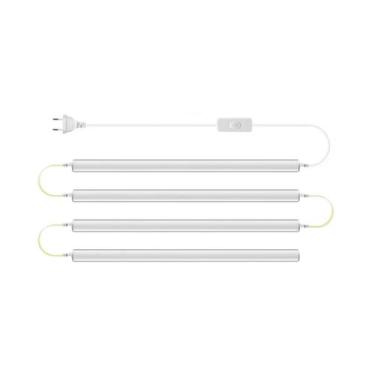 Imagem de Lâmpada De Parede LED DIY 50CM 15W 220V Tubo T5 Com Parafusos Plugue E