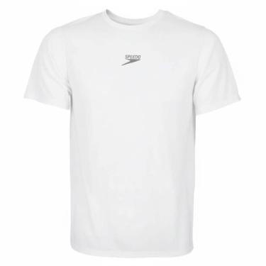 Imagem de Camiseta T-Shirt Essential Interlock Masculina Speedo -, Branco, GG
