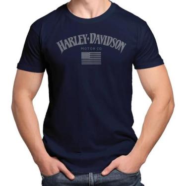 Imagem de Camiseta Camisa Blusa Feminina Masculina Unissex 100% Algodão Harley D
