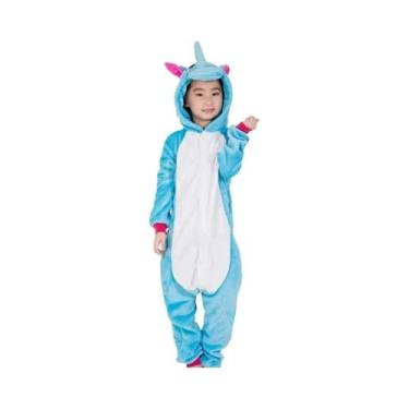 Imagem de Pijamas Kigurumi Para Crianças, Fantasia De Unicórnio, Tigre, Leão, Ra