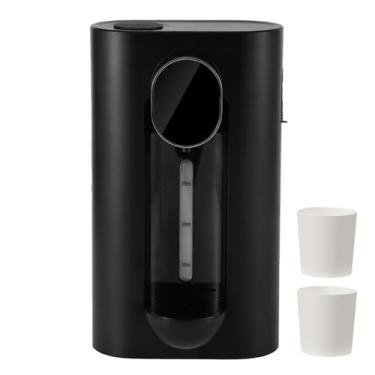 Imagem de Distribuidor de licor para montagem em parede, dispensador de licor para parede - Dosador de licor com 2 copos magnéticos | Dispensador pequeno de 540ml, dispensador de bebidas de 3 modos para mulhere