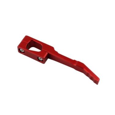 Imagem de Dynwave Suporte lateral para motocicleta, apoio de pé, suporte lateral em liga de alumínio, substitui a peça de apoio para o modelo para 368G, Vermelho