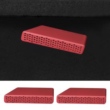 Imagem de Temmis Capa de proteção de silicone para saída de ar sob o assento do carro para Toyota Camry 2018-2025, acessórios interiores automotivos, conjunto de tampas de proteção de ventilação