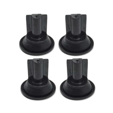 Imagem de Diafragma de êmbolo de carburador de motocicleta para Kawasaki EL250 Eliminator ZL250LX ZZR250 EX250 GPX250R serve para Yamaha FZ400 peças de reparo (4 peças)