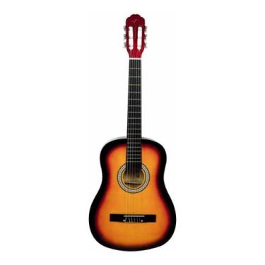 Imagem de Violão 6 Cordas Nylon Acustico Sunburst Vca106N Ys Vogga