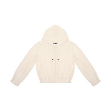 Imagem de Jaqueta Juvenil Minty Em Pelo Safira Com Capuz Feminina-Feminino