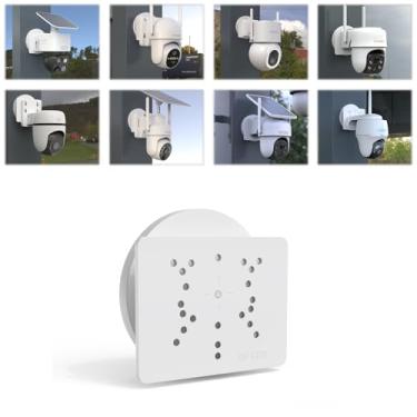 Imagem de VOMENC Suporte para câmeras de segurança externas (branco)