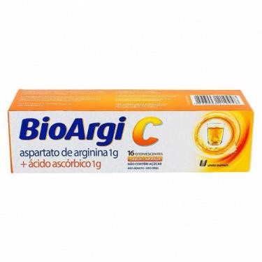 Imagem de BioArgi C - Arginina + Vitamina C Com 16 Comprimidos Efervescentes Uni