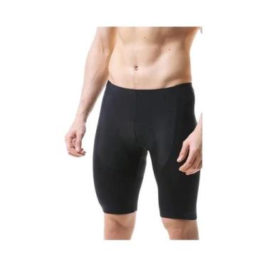 Imagem de Bermuda De Ciclismo Masculina Com Almofada De Gel E Grips Antiderrapan