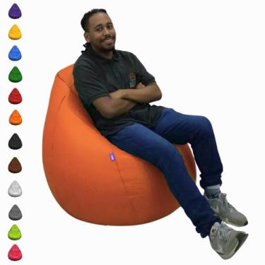 Imagem de Puff Pêra Gigante Redondo Sala Escritório Com Enchimento - Mercadão do