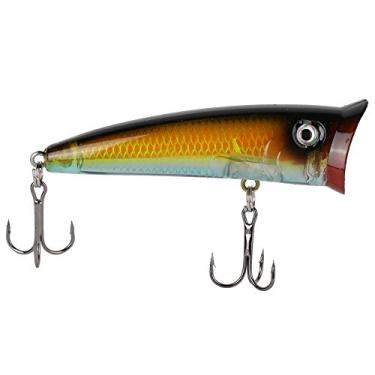 Imagem de Artificial 7cm plástico pesca isca dura flutuante popper peixe como iscas de pesca acessório (4#)