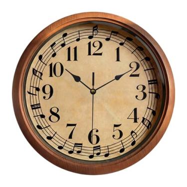 Imagem de Kuntesetty Relógio de Parede Moderno E Silencioso com Notas Musicais E Números Arábicos, Ideal para Quarto Infantil, Cozinha Ou Café. Perfeito para