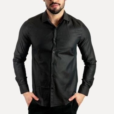 Imagem de Camisa Aramis Custom Slim Fit Preta-Feminino