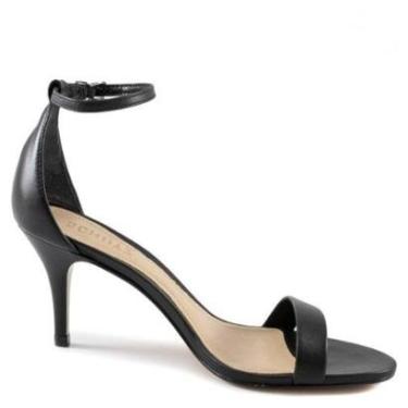 Imagem de Sandália Schutz Feminina Gizele Salto Médio S042290324 Preto-Feminino