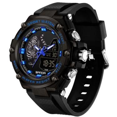Imagem de Relógio Masculino Duplo Digital Multifunção A Prova D´Agua