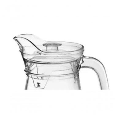 Imagem de Jarra De Vidro Com Tampa Suco água 1.5 Litros + Colher Bailarina