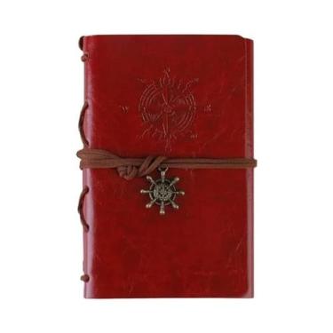 Imagem de Caderno De Viagem A5 Com Tema De Navio Pirata Retrô, Papelaria Criativ
