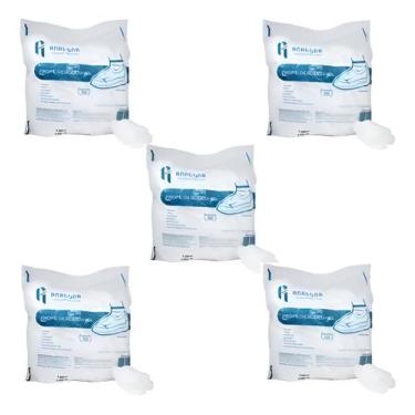 Imagem de Sapatilha Propé Descartável 300 Unidades C/ Elástico - NoBrand, Branco