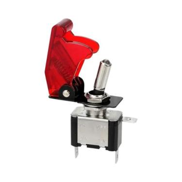 Imagem de Interruptor LED 12V 20A Com Tampa, Interruptor De Controle Automotivo 