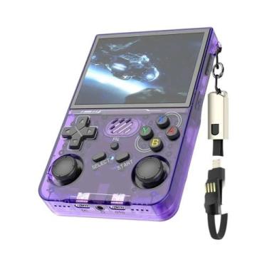Imagem de Console De Jogos Portátil Boyhom R36XX Com Tela IPS De 3,5 Polegadas, 