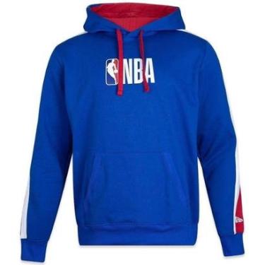 Imagem de Moletom Canguru New Era NBA Core Azul-Masculino