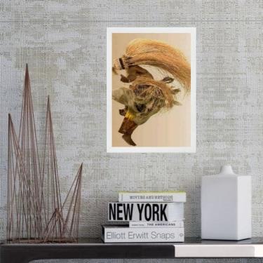 Imagem de Quadro Fotografia Orixá Obaluaê 24X18Cm