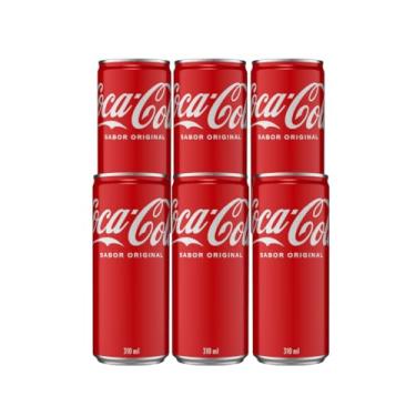 Imagem de Pack de COCA-COLA LATA 310 ML 6 unidades