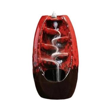 Imagem de Queimador De Incenso Cerâmico Feng Shui Para Aromaterapia Interna Com 