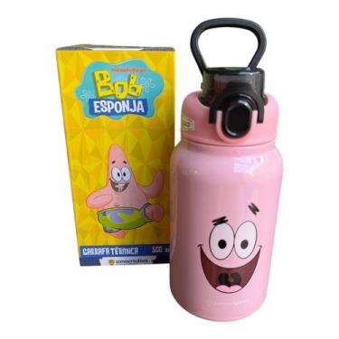 Imagem de Garrafa Inox Jupiter Patrick Bob Esponja 500ml -ZonaCriativa
