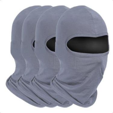 Imagem de Kit 4 Balaclava Touca Ninja Toca Proteção Uv50+ Térmica-Unissex