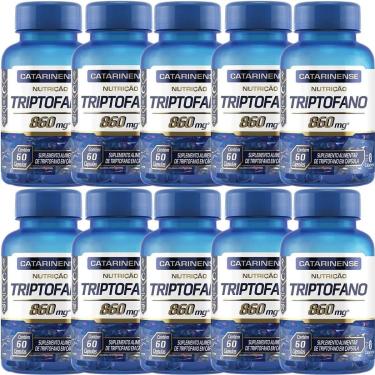 Imagem de Kit 10X Triptofano - 60 Cápsulas - Catarinense Nutrição-Masculino
