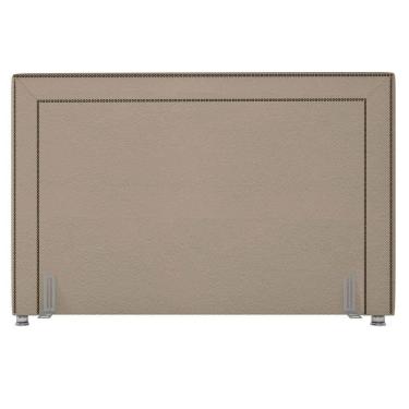 Imagem de Cabeceira Cama Box Casal Queen 160cm Mali P02 Linho Bege - Mpozenato